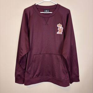 Minnesota Golden Gophers Maroon Crewneck with Pocket Men's Sweatshirt XL